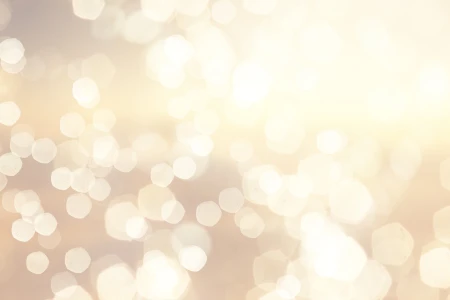 christmas background with gold bokeh lights design